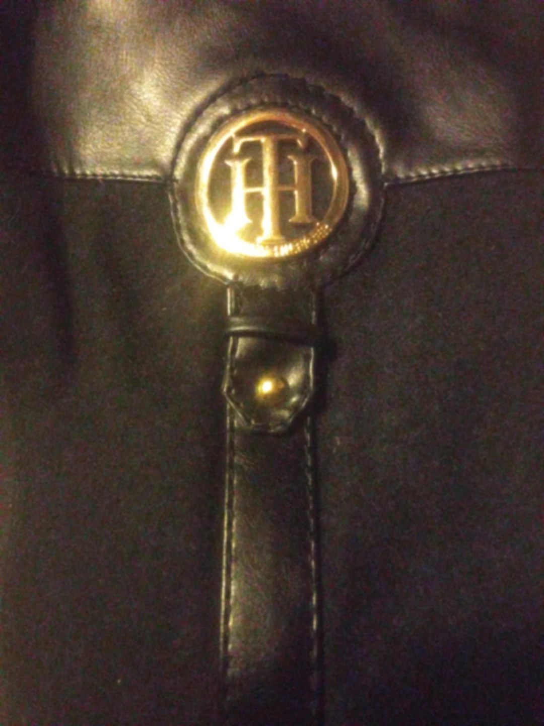 Tommy Hilfiger Black Leather Riding Boots - photo 2