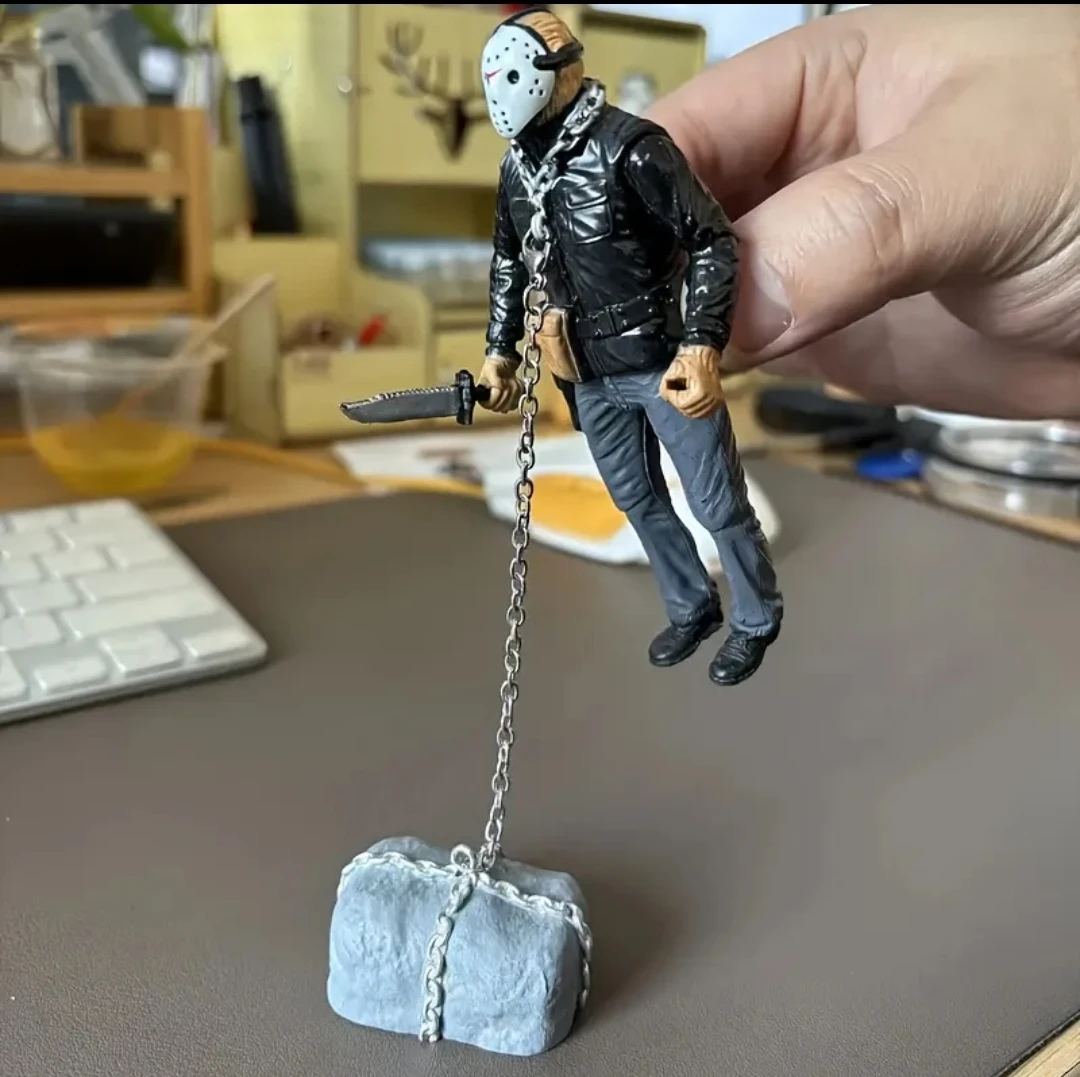 JASON HALLOWEEN AQUARIUM DECORATIVE PIECE NEW