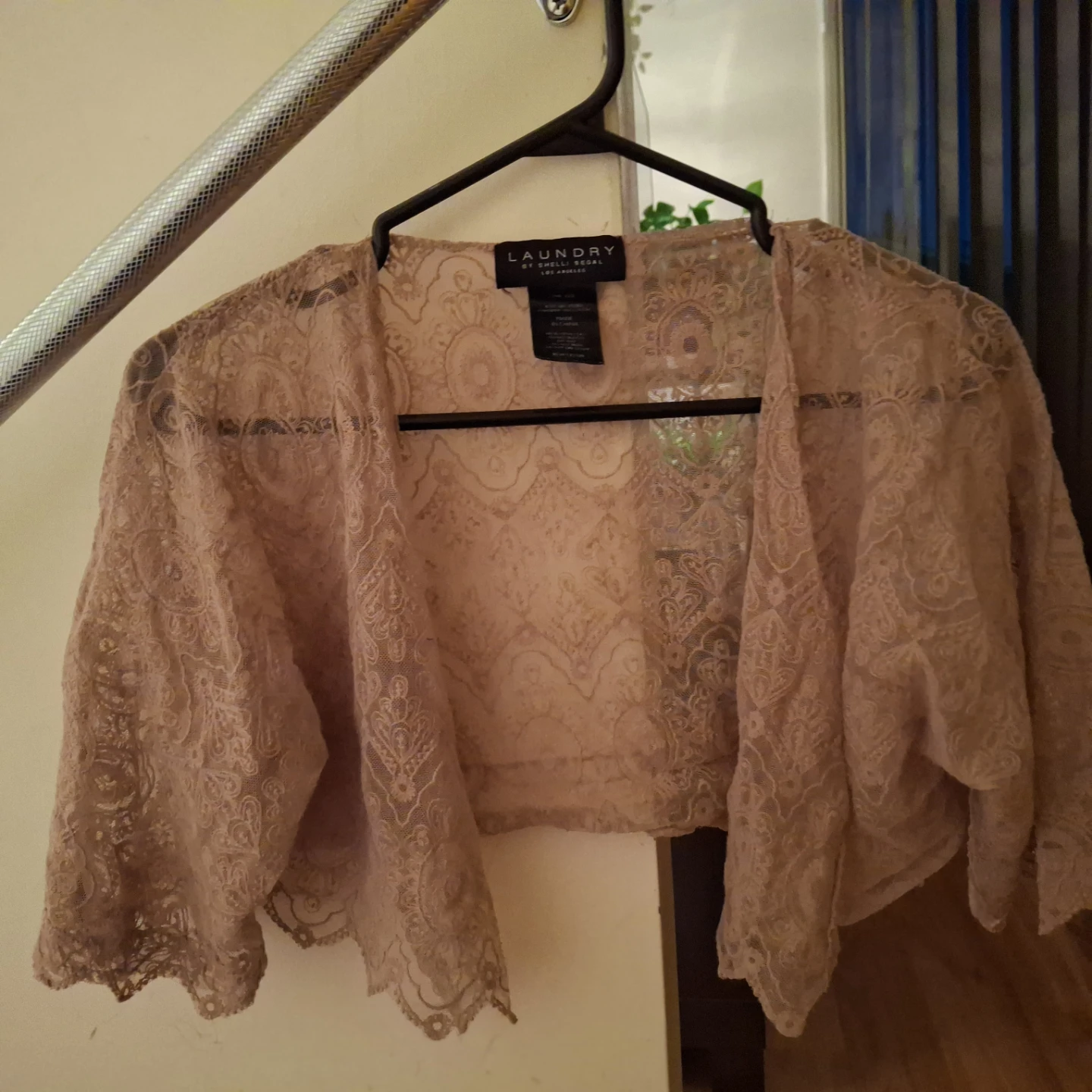 Laundry by Shelli Segal Lace Bolero Shrug