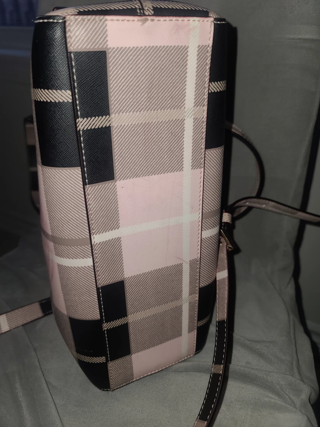 Kate Spade Plaid Tote Bag