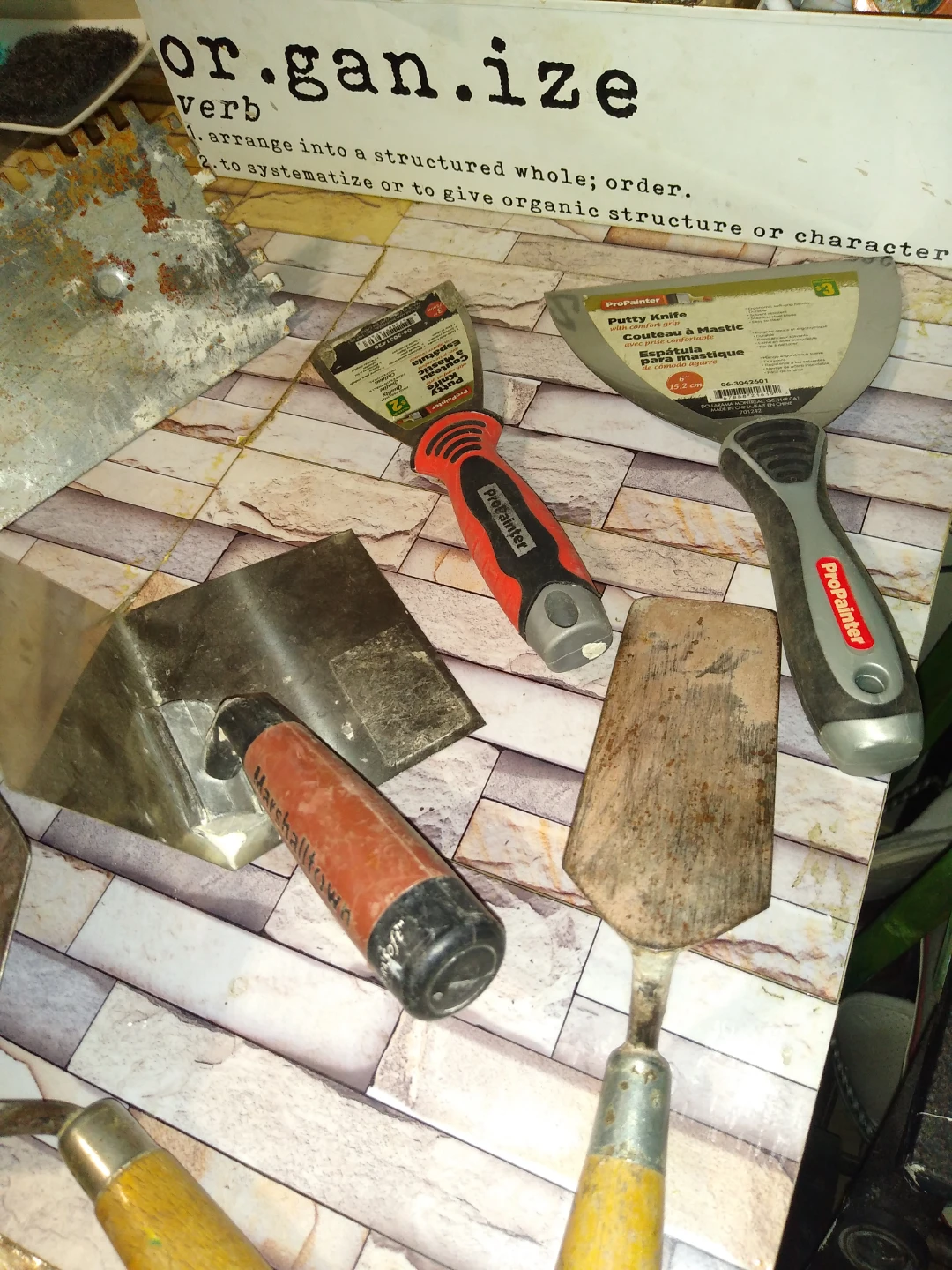 Set of eight drywall tools - photo 2