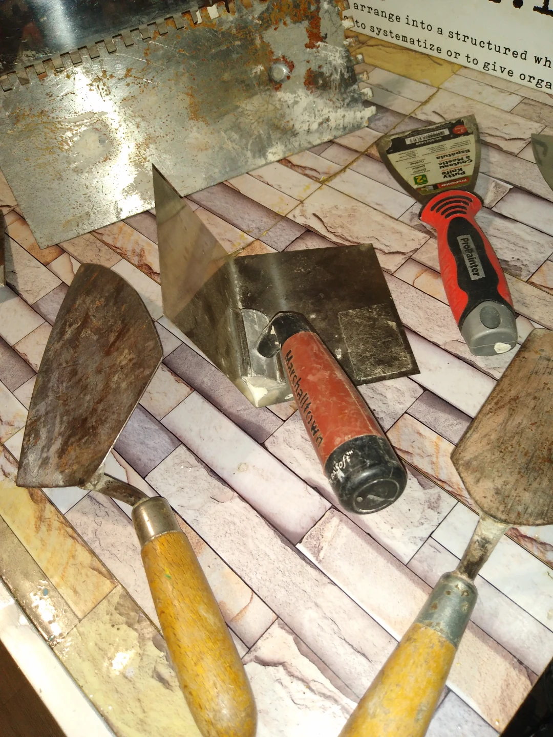 Set of eight drywall tools - photo 4