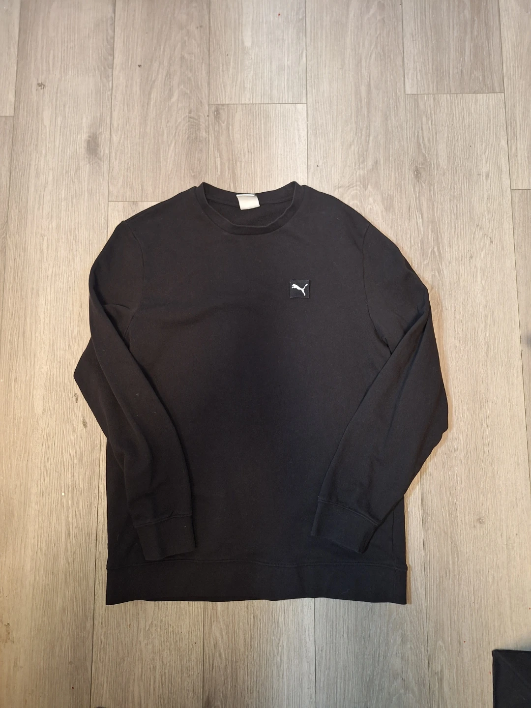 Puma Black Crewneck Sweatshirt - Size L