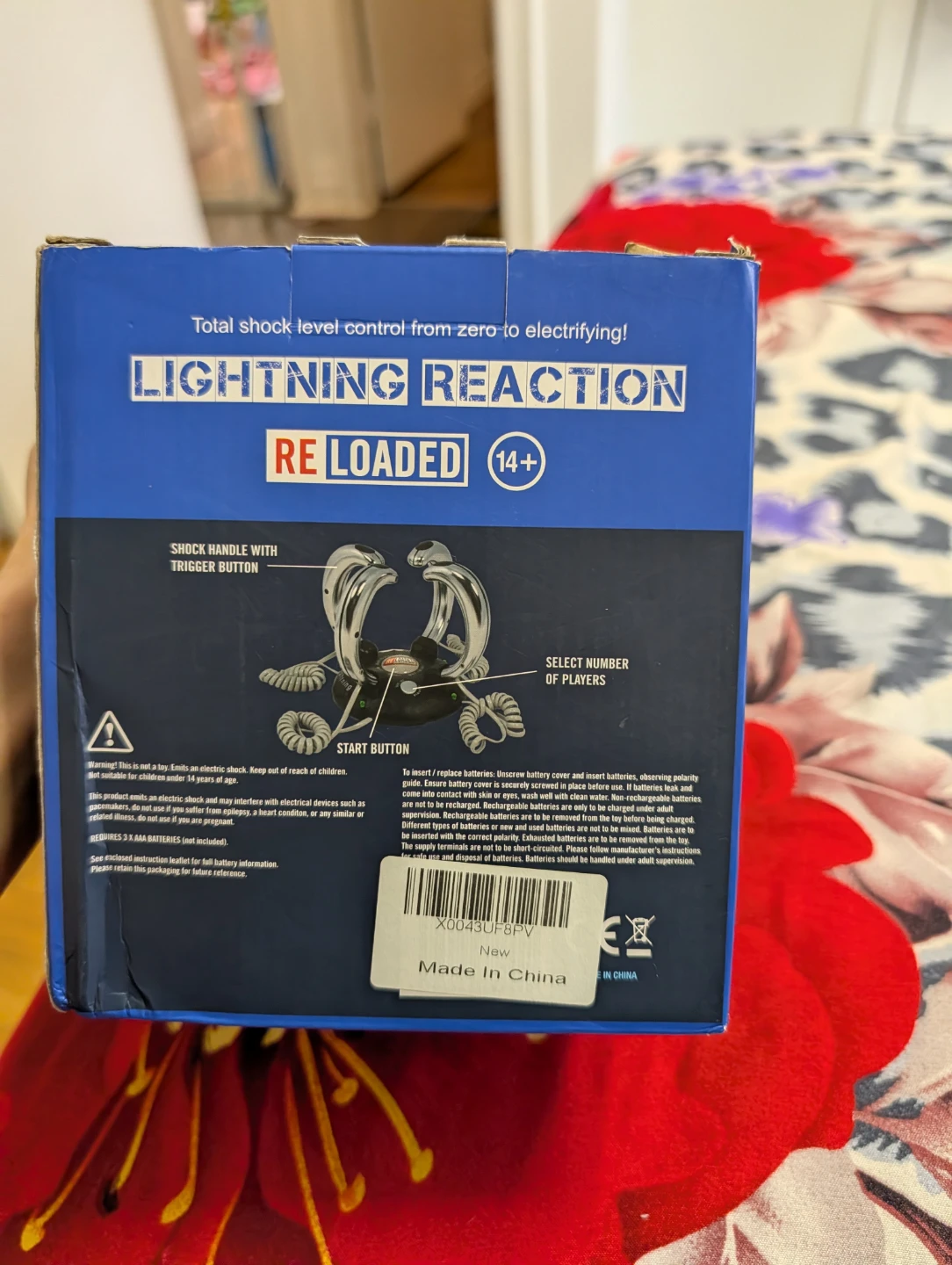 Lightning Reaction Re Loaded Electric Shock Reaction Game - photo 3