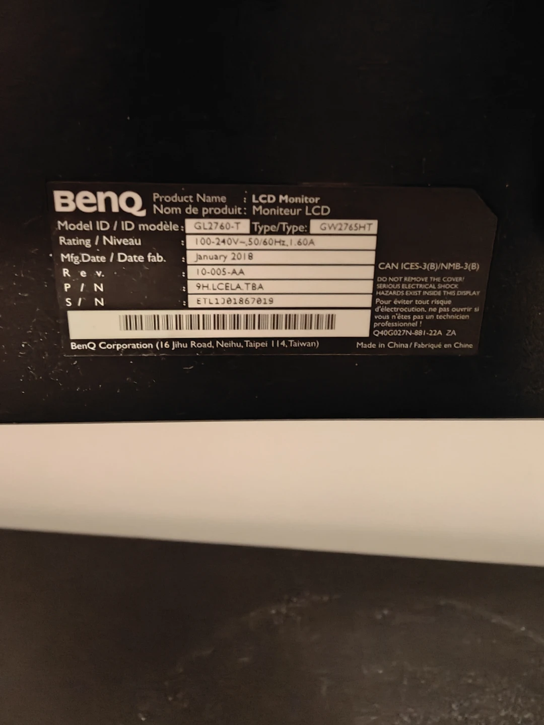 BenQ computer Monitor (BIG SIZE) - photo 3