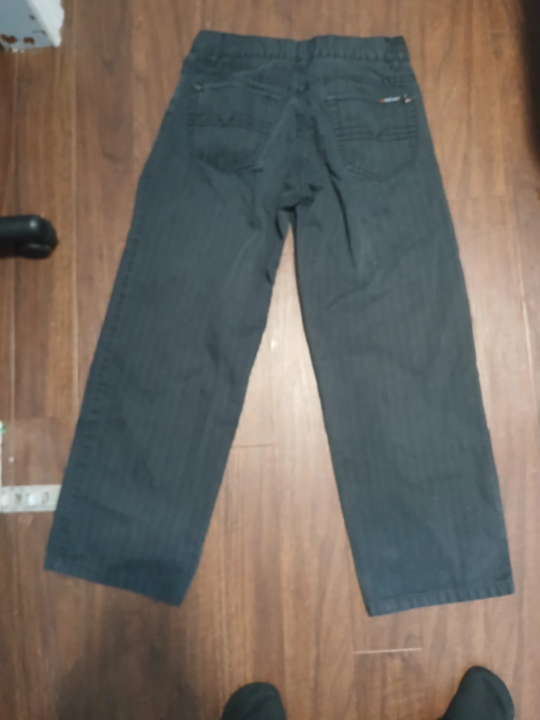 Pantalons Point Zero Orange Label Gris - Taille 30 - photo 2