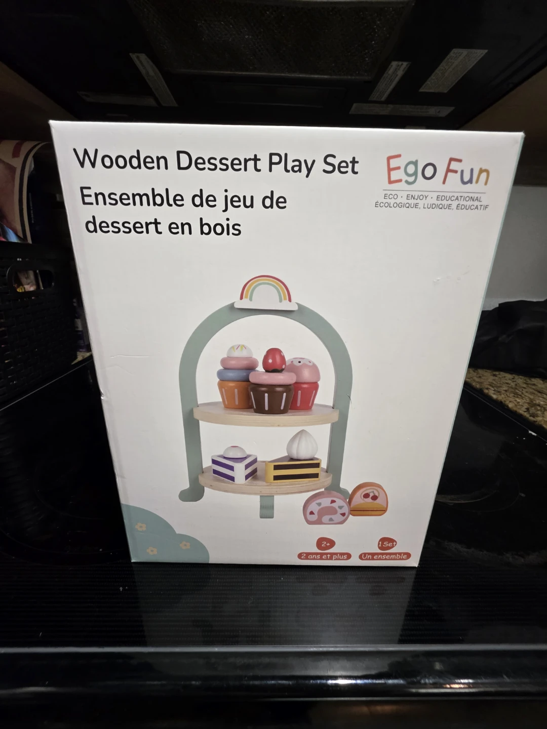 Brand new in box Ego Fun Wooden Dessert Play Set