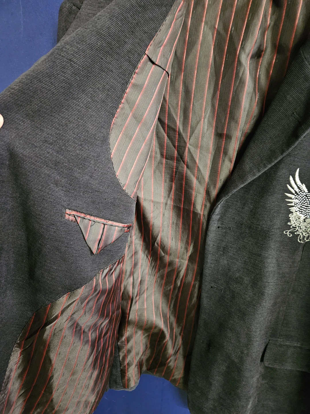 Member's Only Eagle Embroidered Blazer - photo 3