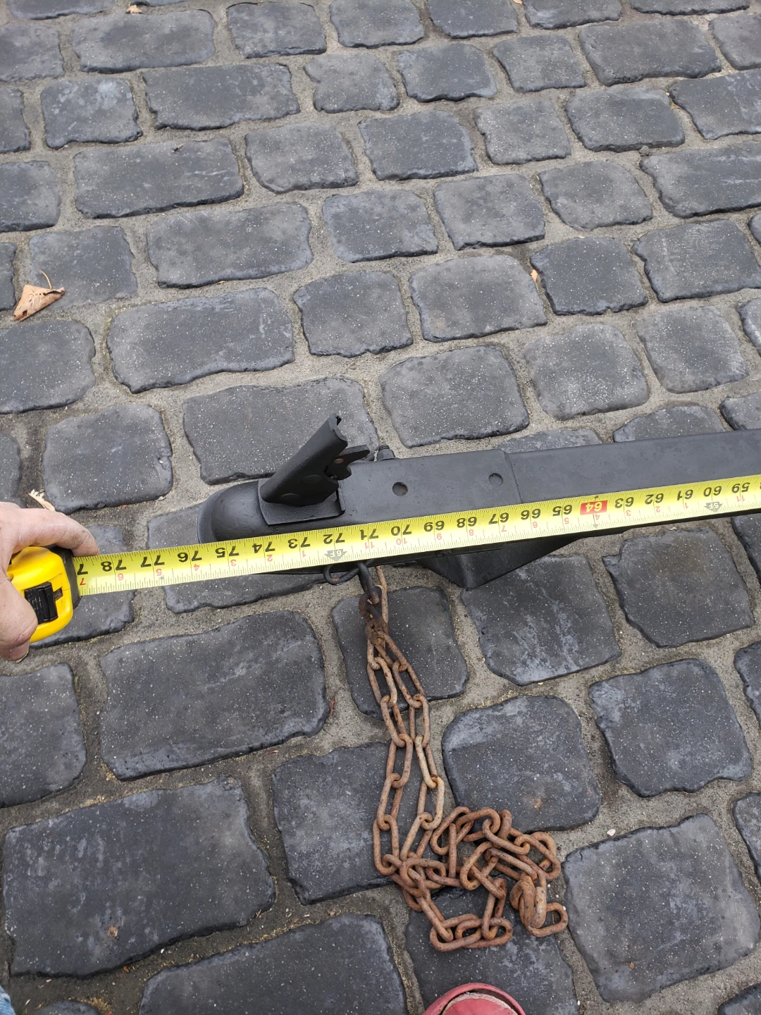 Trailer Hitch Coupler with Chain - photo 2