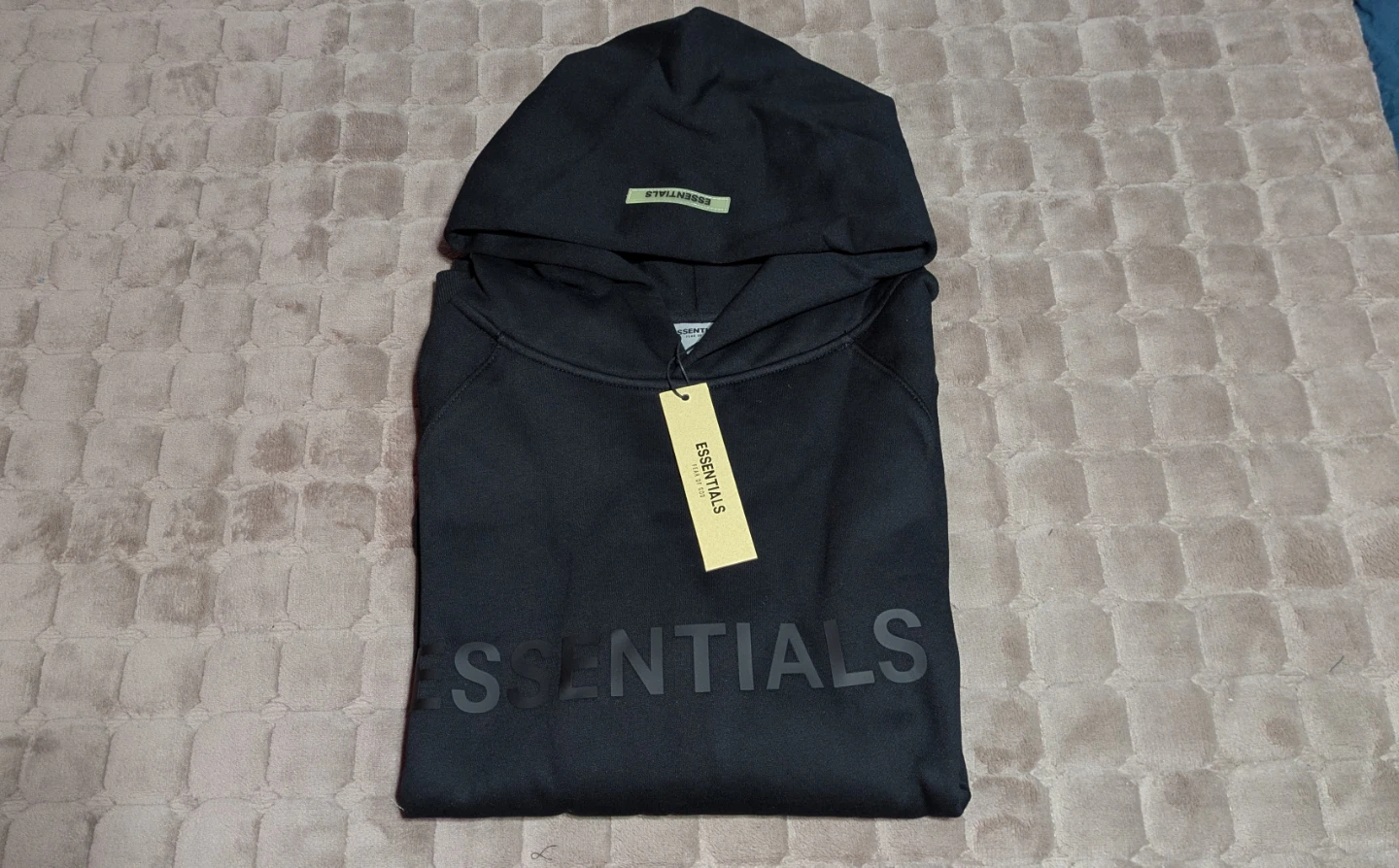 Essentials Fear of God Black Hoodie and Sweatpants Set - photo 2