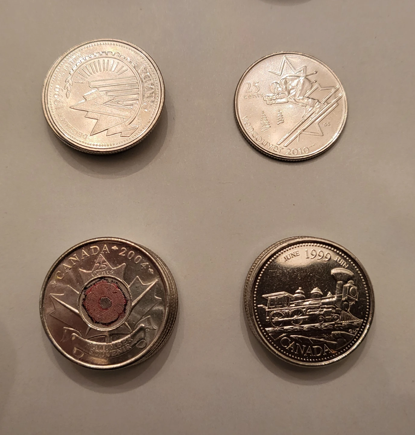Collection of Canadian Special Edition Quarters - photo 2