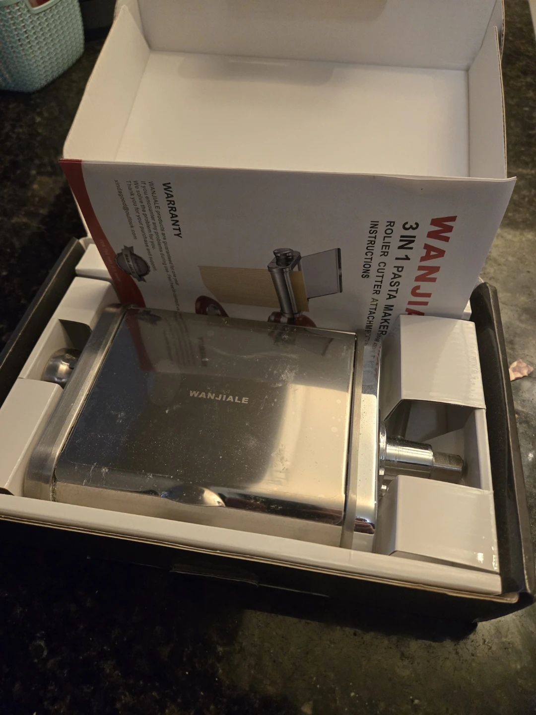 WANJIALE Pasta Maker Attachment - photo 2