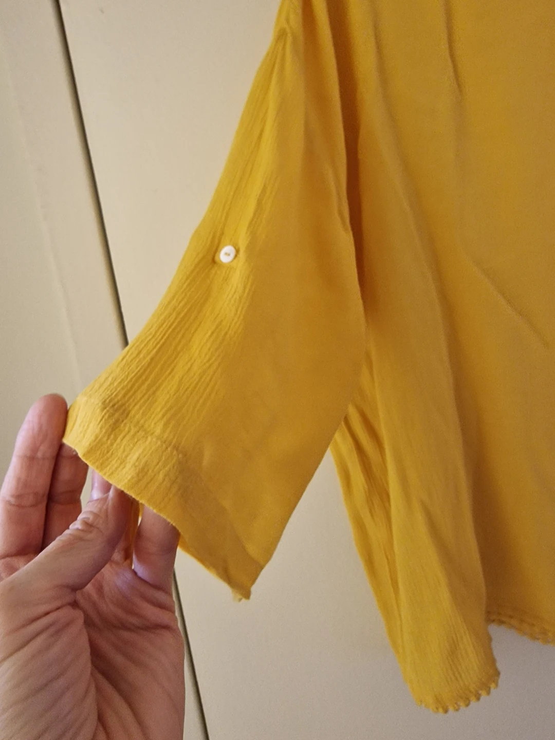 Stradivarius Yellow Blouse - Size M - photo 2