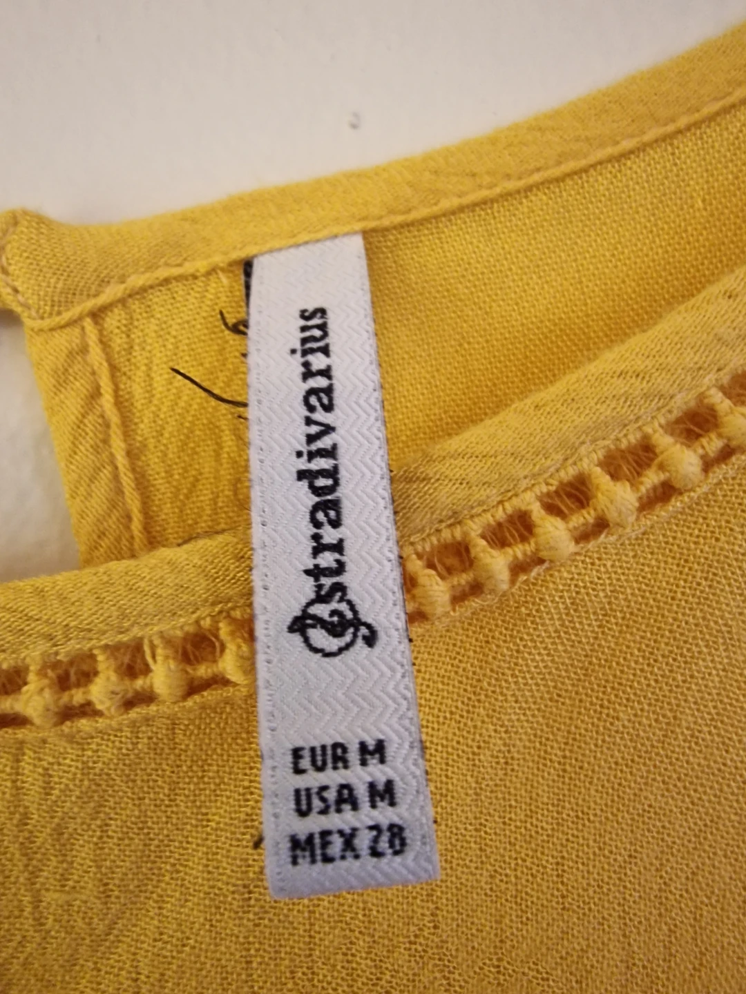 Stradivarius Yellow Blouse - Size M - photo 4
