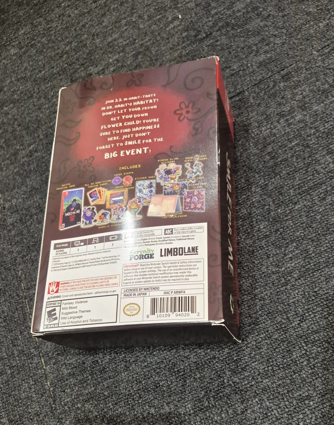 Smile For Me Collector's Edition (Nintendo Switch Game) - photo 4