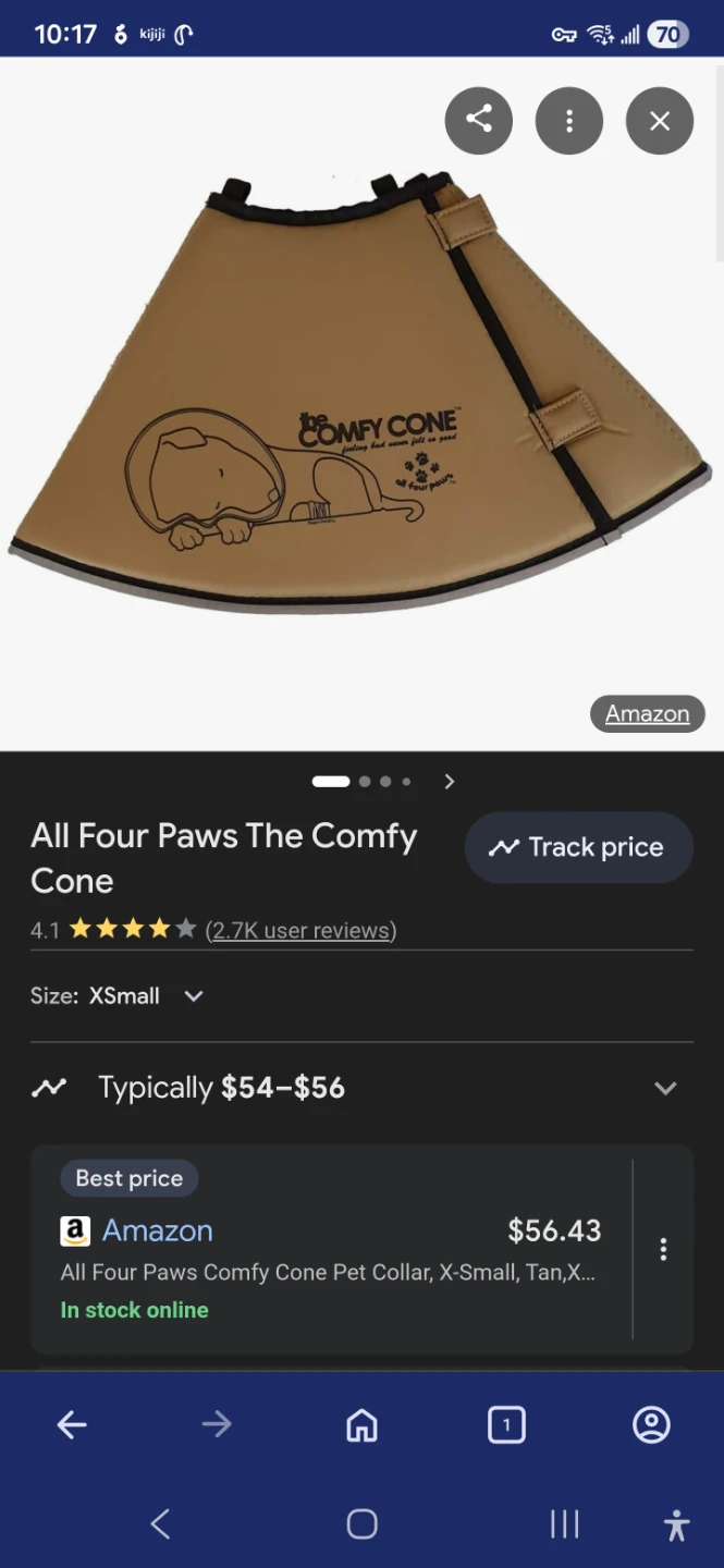 Dog cone small - photo 2
