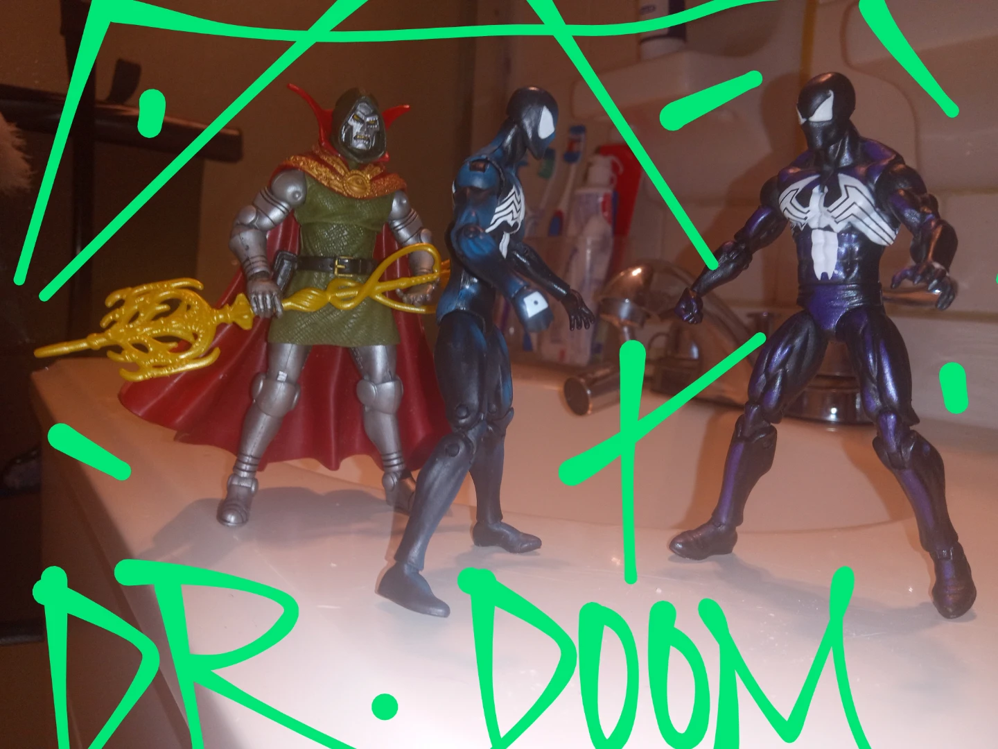 Rare Dr. Doom Collectible Action Figure - photo 5