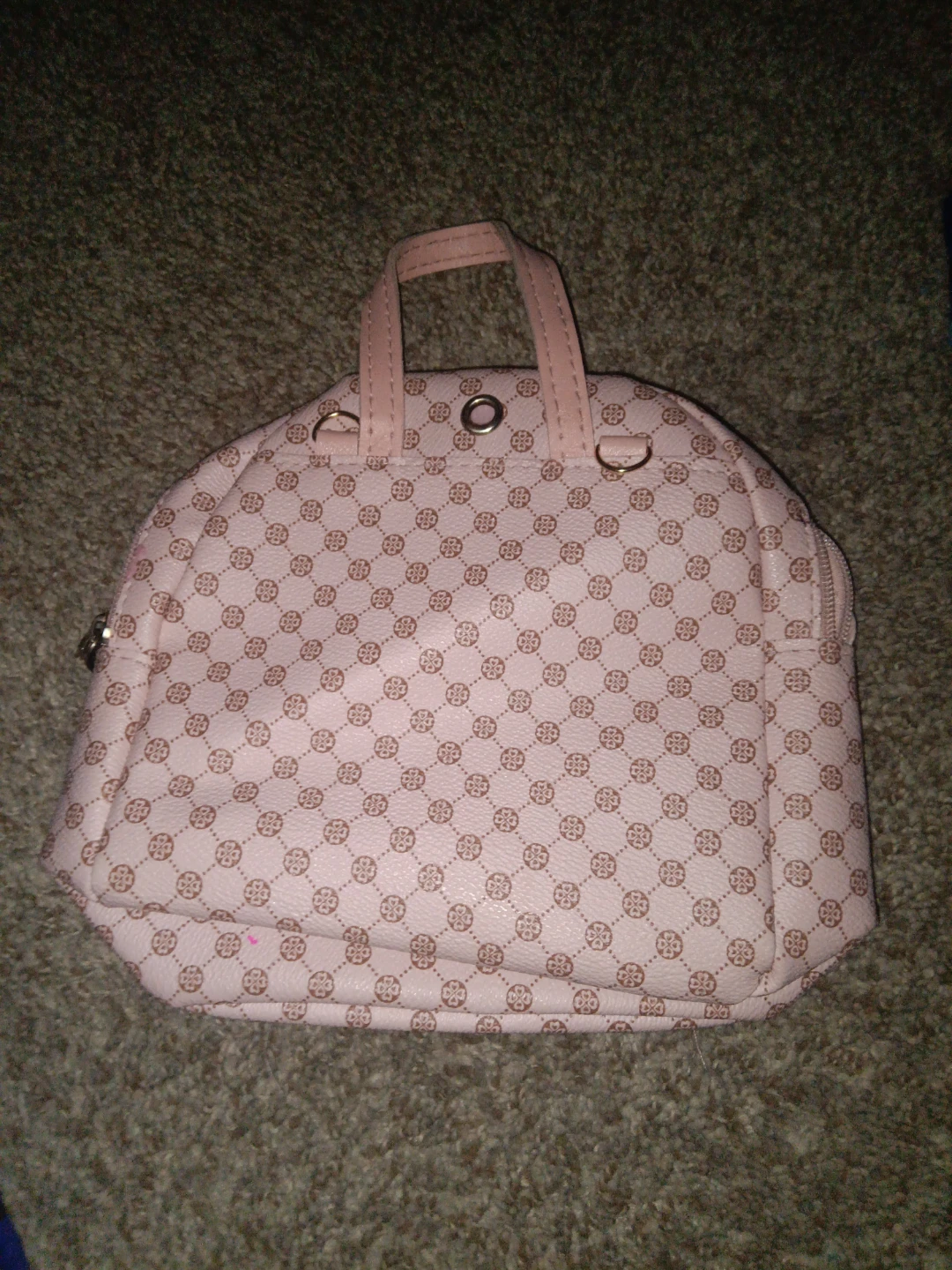 Pink Monogram Mini Backpack
