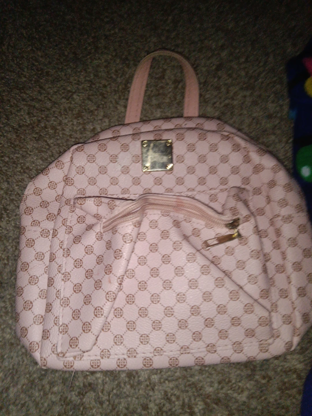 Pink Monogram Mini Backpack - photo 2