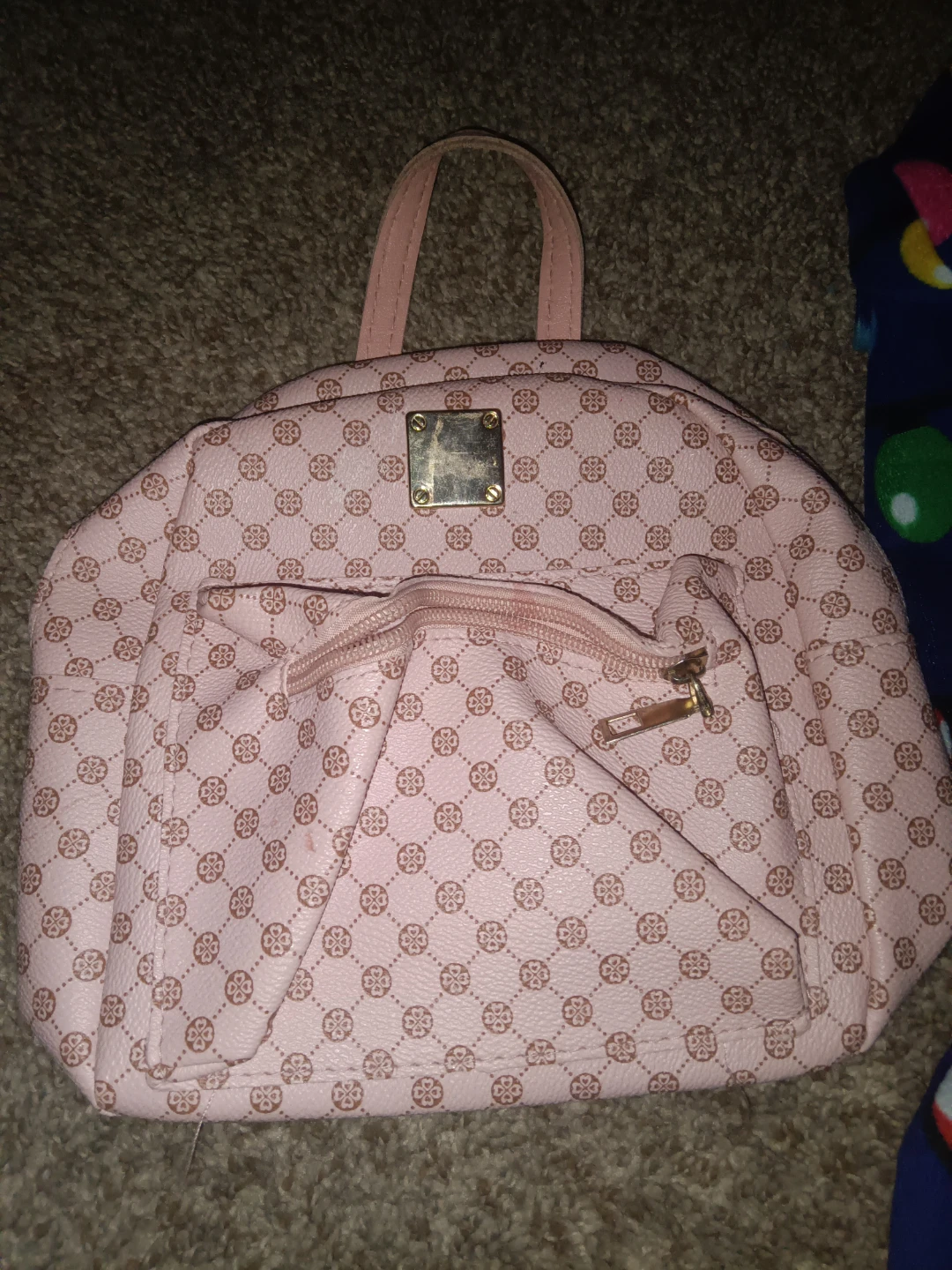 Pink Monogram Mini Backpack - photo 3