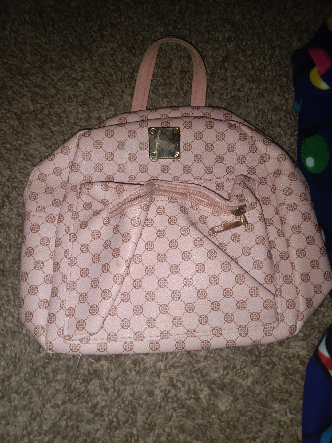 Pink Monogram Mini Backpack - photo 5