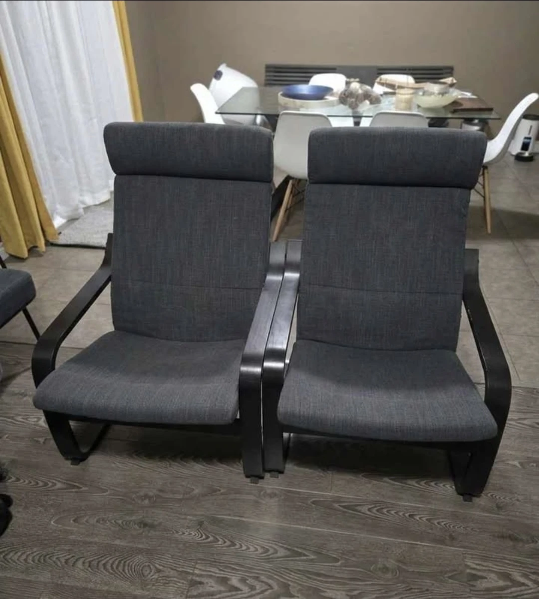 IKEA POÄNG Armchairs - 2 chairs