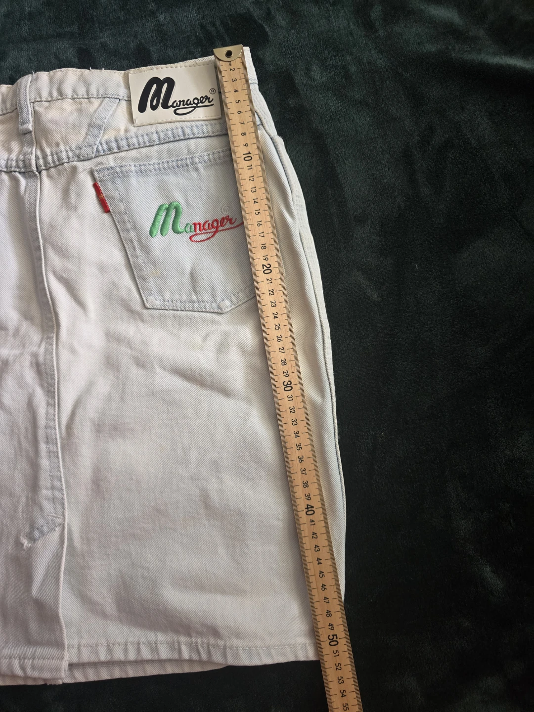 Manager Denim Skirt - Light Wash suze XS- S - photo 4