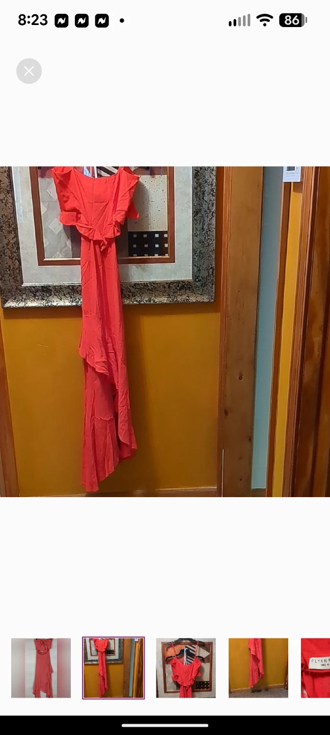 Flynn Skye Red High Low Dress - photo 2