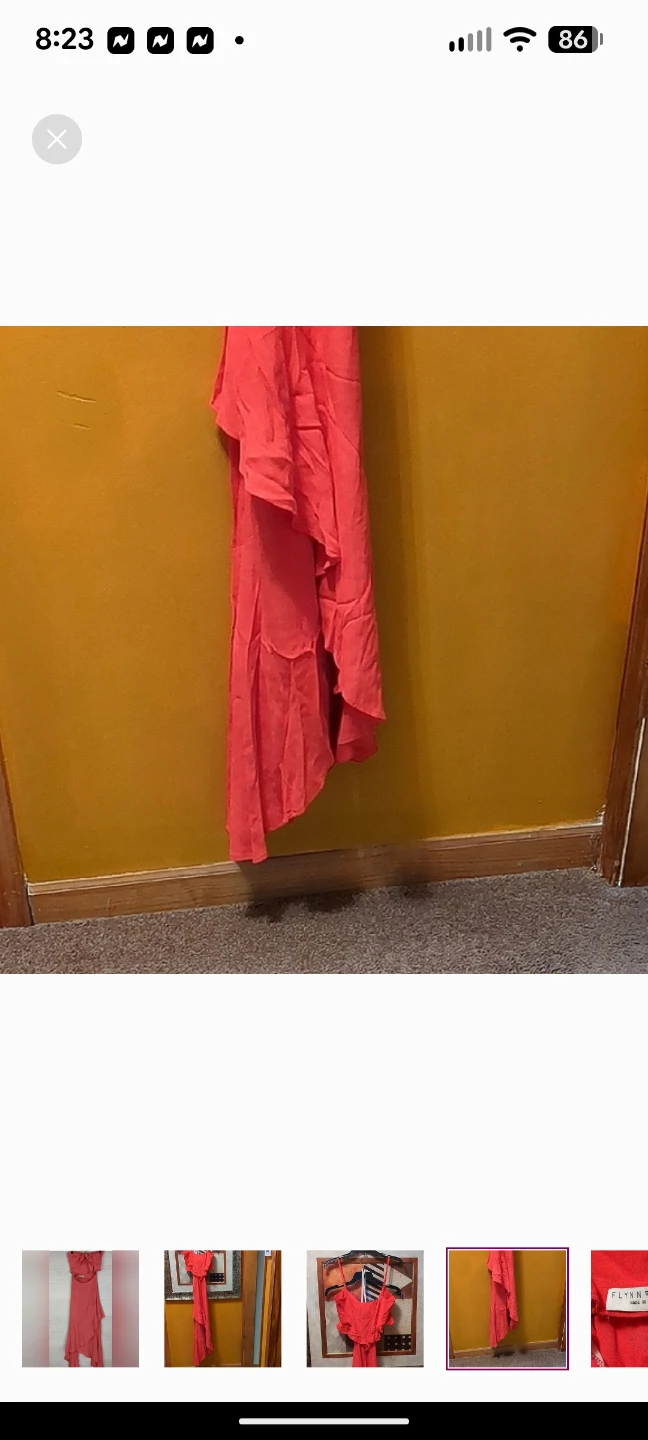 Flynn Skye Red High Low Dress - photo 4