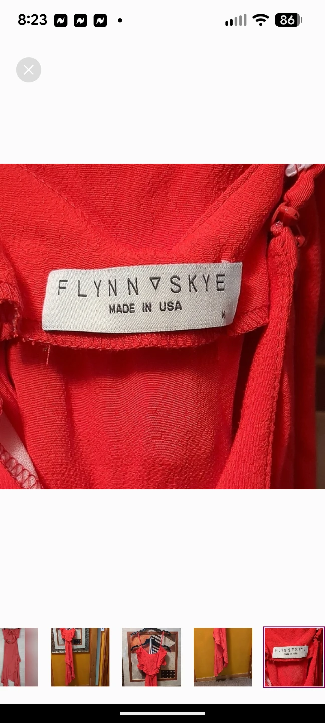 Flynn Skye Red High Low Dress - photo 5