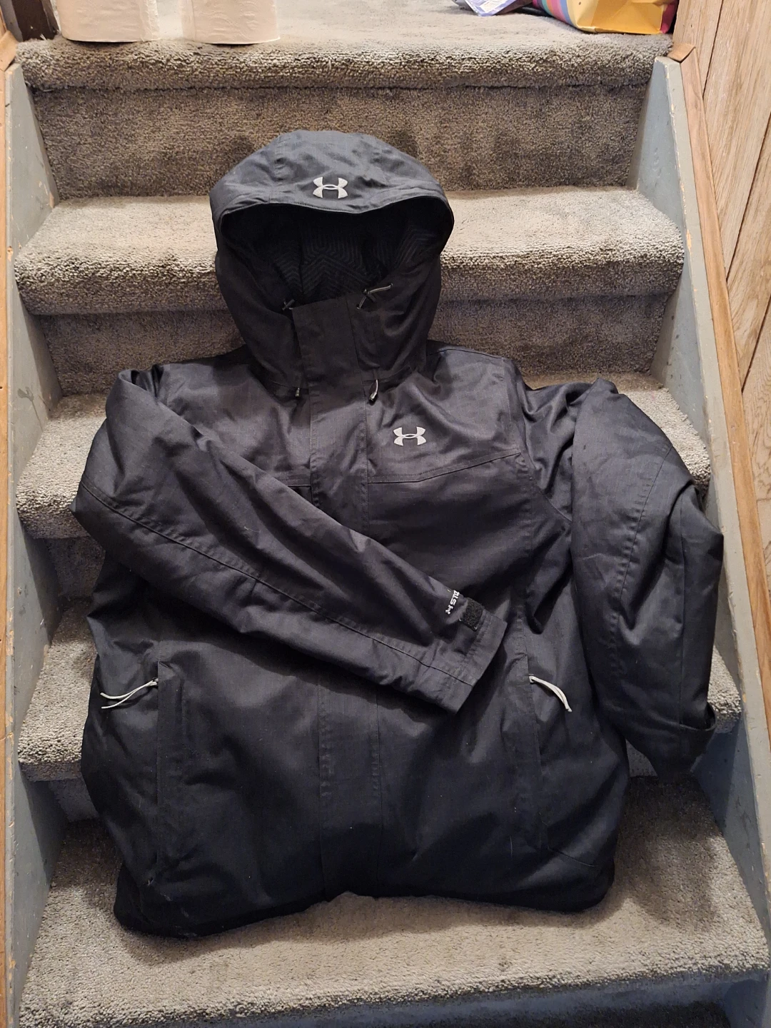 Under Armour Black Hooded Jacket