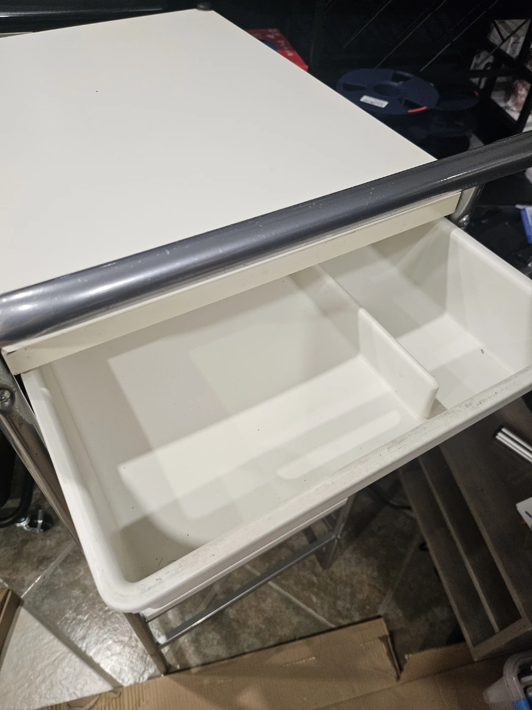 4-Tier Serving Cart with Drawer - photo 3