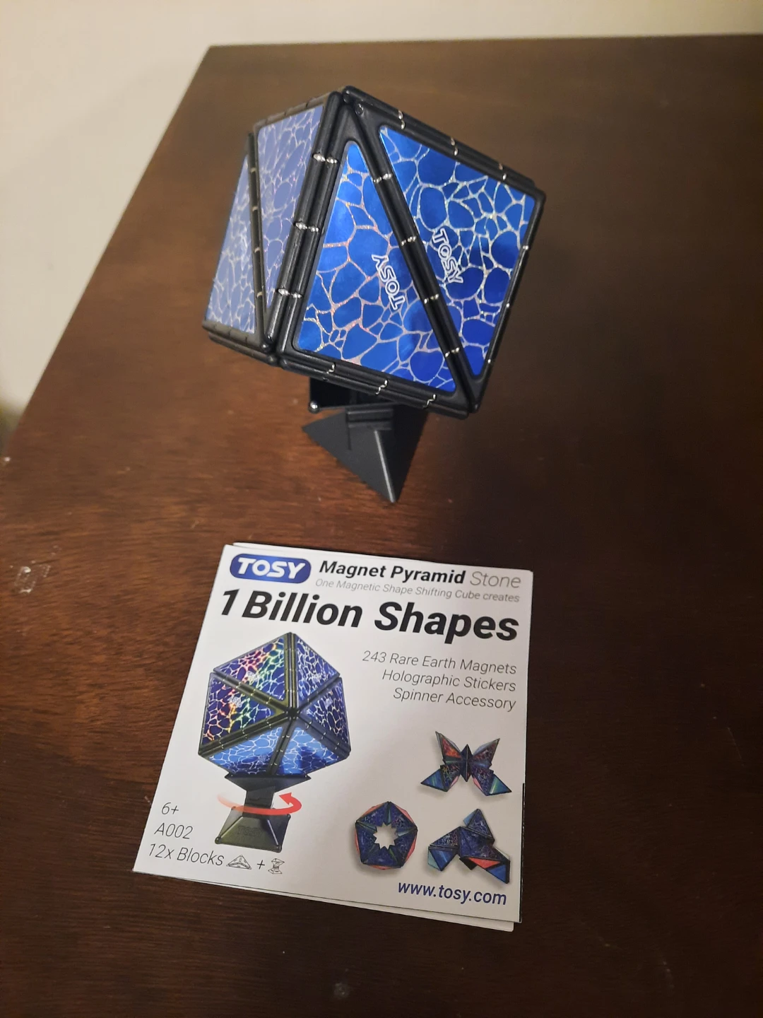 TOSY Magnet Pyramid Stone 1 Billion Shapes - photo 2