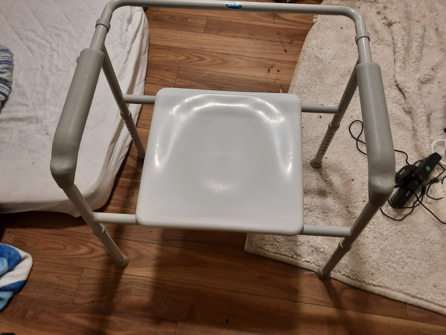 Medical Shower/Toilet Chair with Arms - photo 2