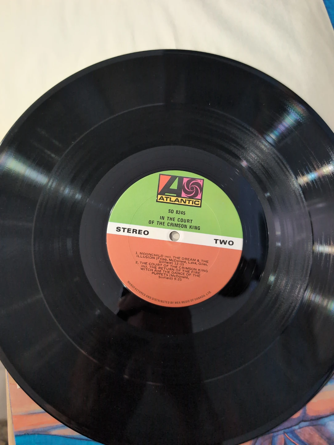 King Crimson In The Court Of The Crimson King Vinyl LP Record - photo 5
