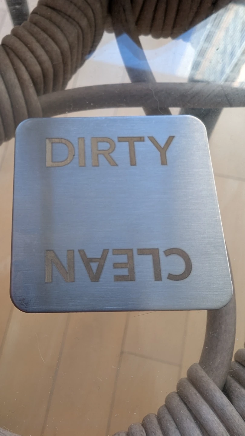 Dishwasher Magnet Sign - Dirty/Clean