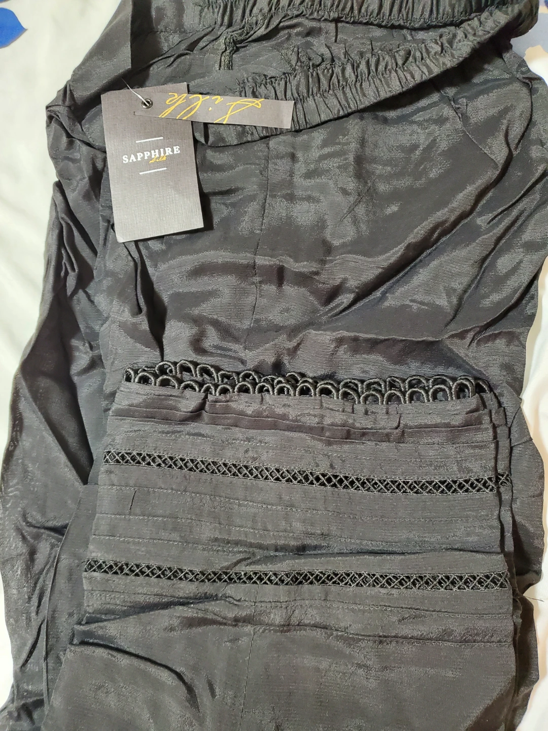 Sapphire Black Trousers