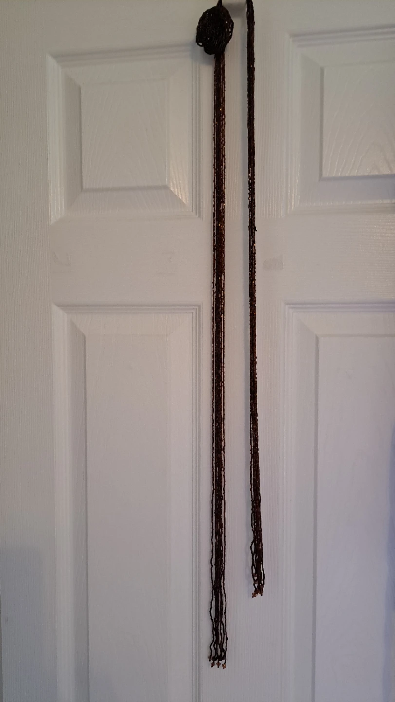 Brown Beaded Belt/Necklace