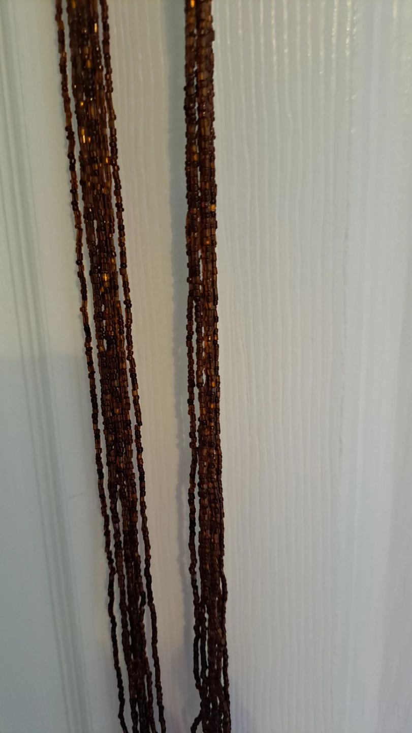 Brown Beaded Belt/Necklace - photo 2