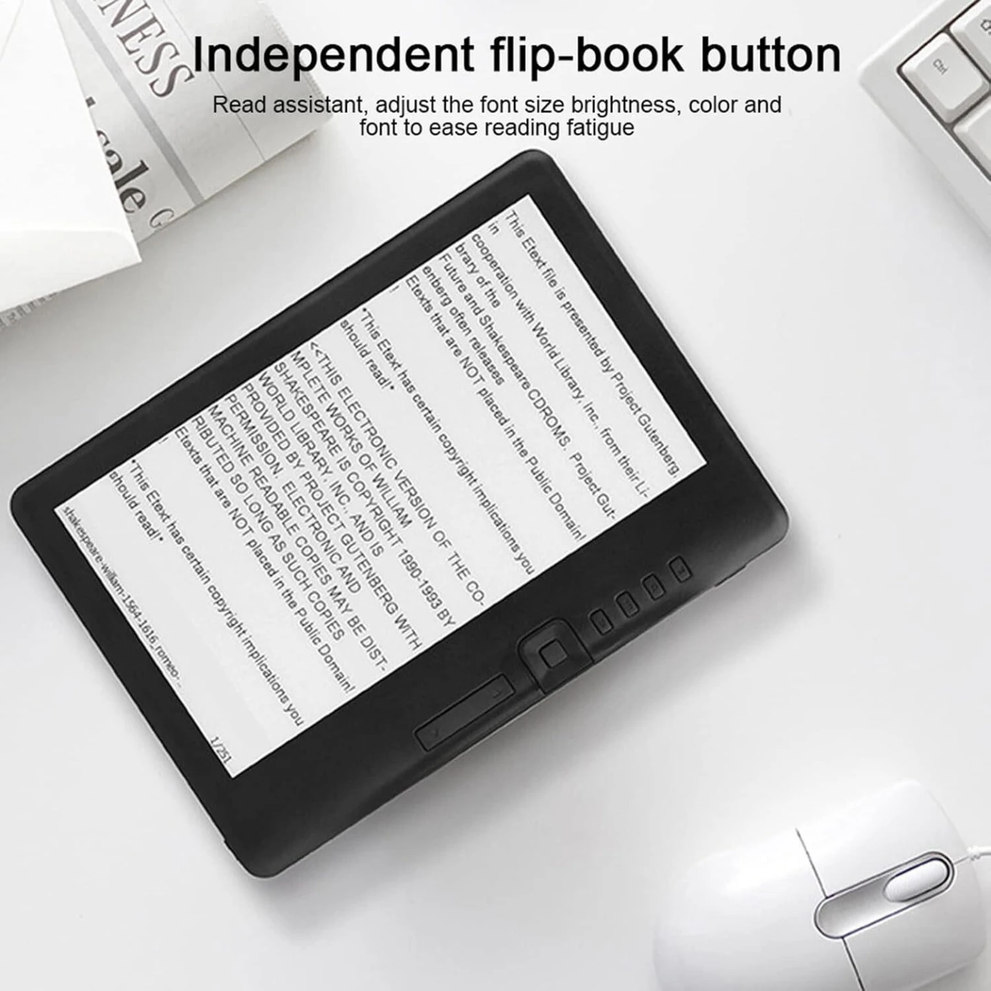 E-Reader BK7019 Portable 7-inch E-Book Reader - photo 5