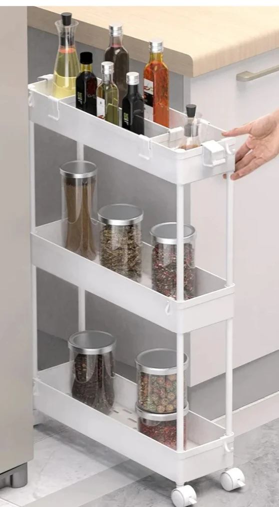 SPACELEAD Slim Storage Cart - White - photo 3
