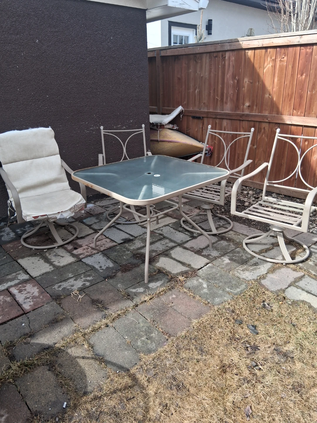 Patio Dining Set - Table and Chairs