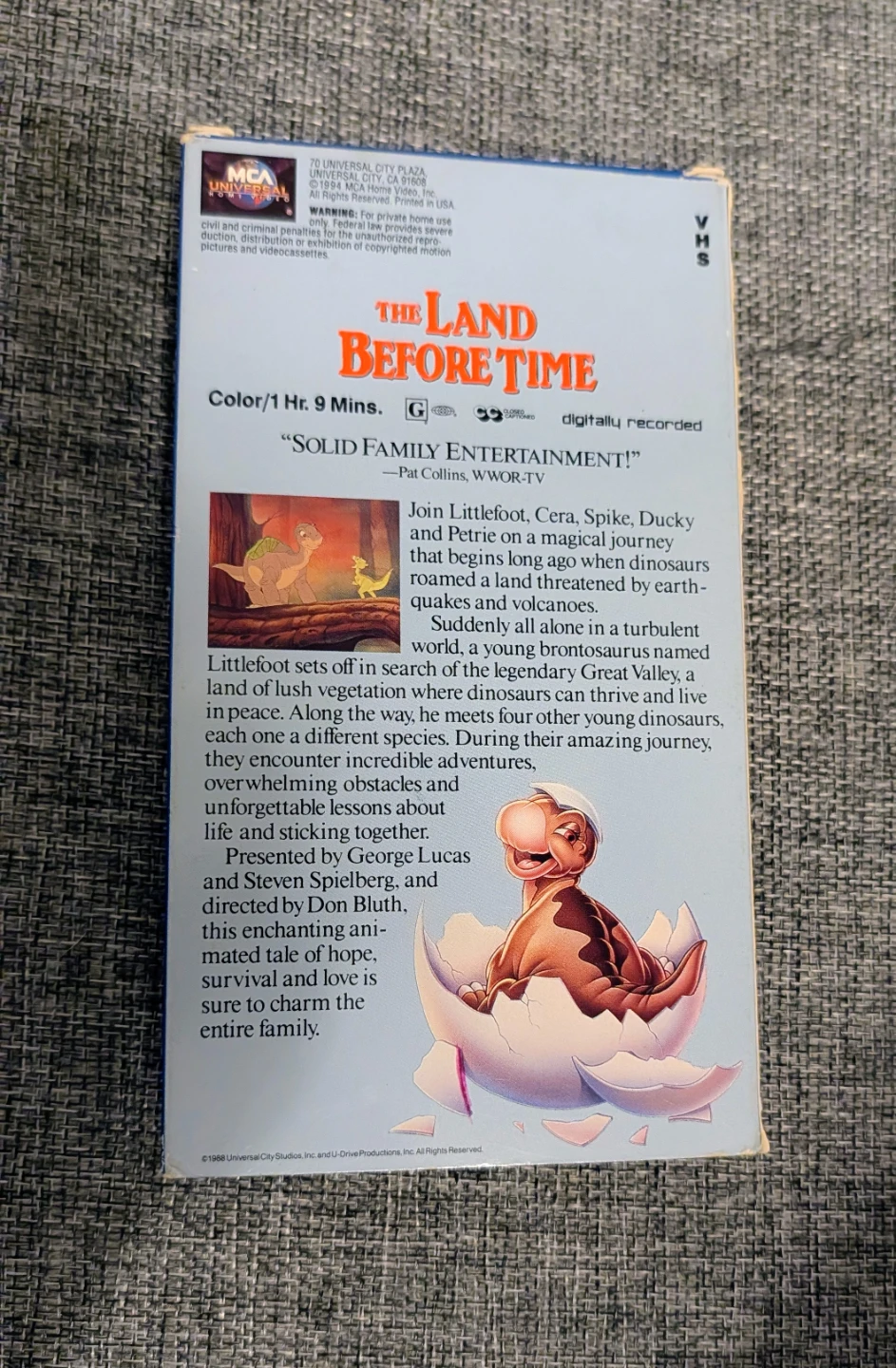 The Land Before Time VHS Tape Movie - photo 2