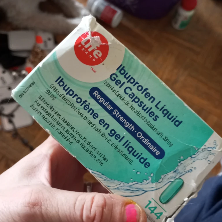 Life Brand Ibuprofen Liquid Gel Capsules