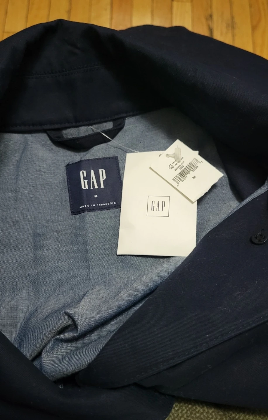 Gap Men's Navy Jacket Size M - photo 2