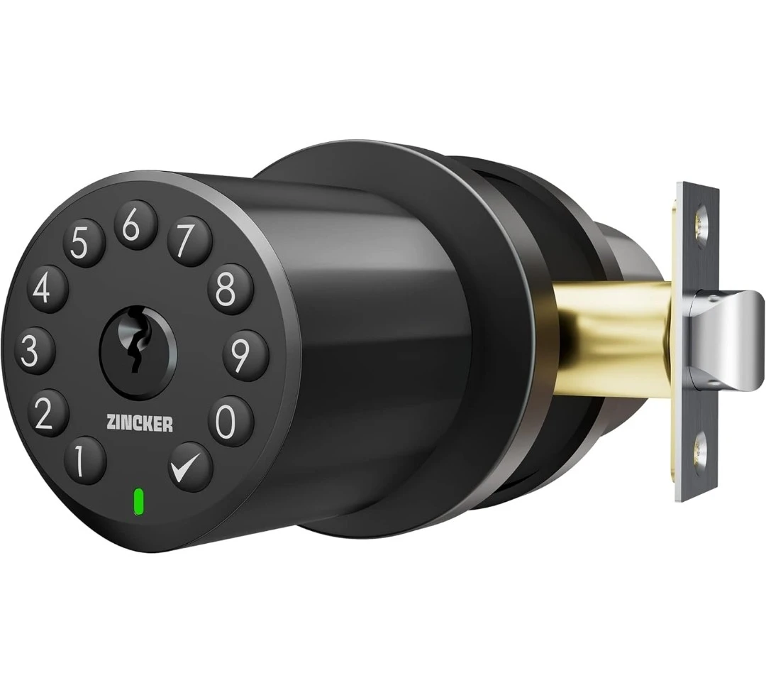 Zincker Smart Door Lock with Keypad