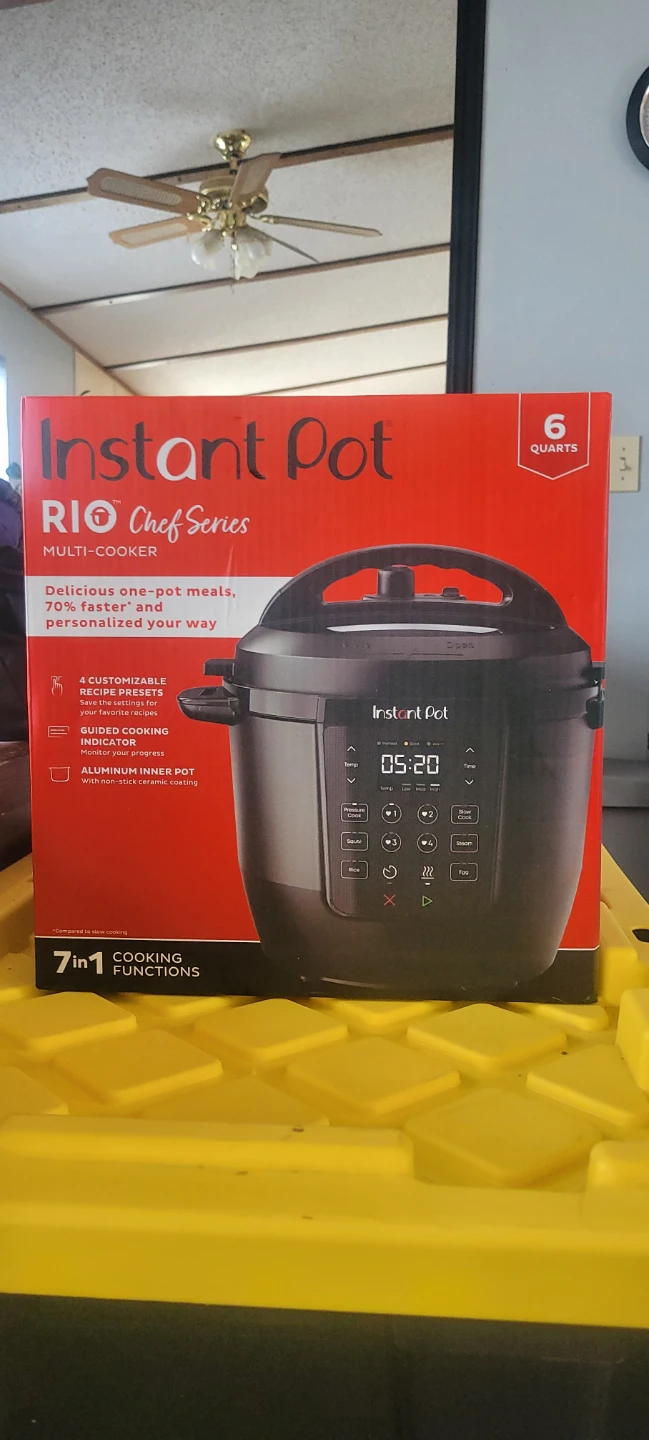 Instant Pot RIO Chef Series 6-Quart Multi-Cooker