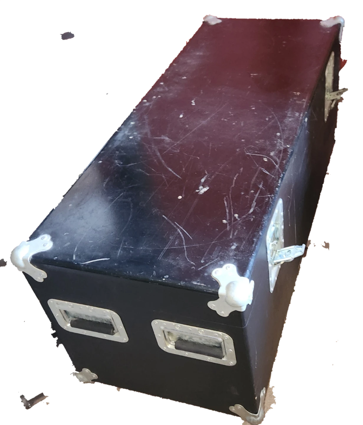 Large Black Storage Trunk Case