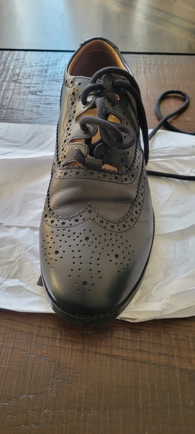 Thistle Shoes Piper Ghillie Brogues - UK 10.5