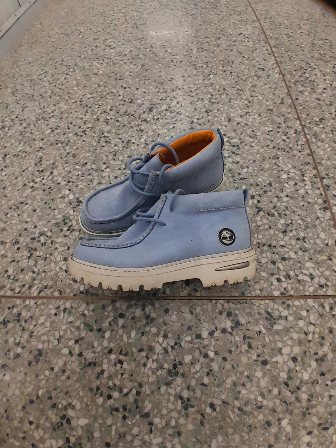 Timberland Blue Suede Chukka Boots Men's Size 7